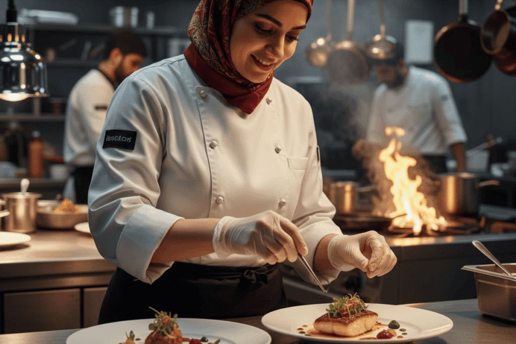 chefs uniform saudi arabia