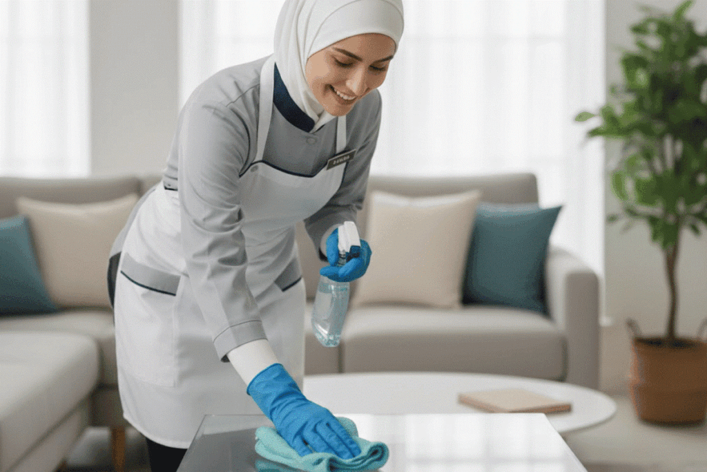 maid uniform riyadh